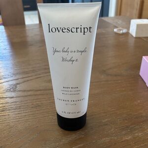 Wild Lavender Body Wash - White & Black